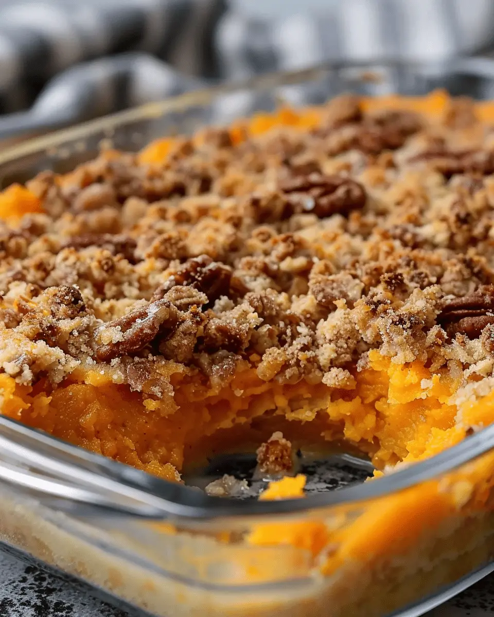 Sweet Potato Crunch Casserole: A Comforting Family Favorite