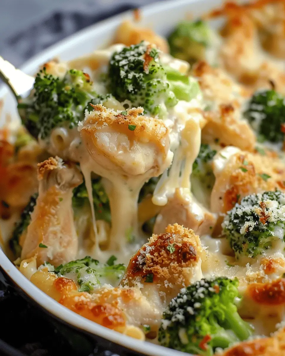 Chicken and Broccoli Alfredo Bake: The Easy Comfort Dish You’ll Love