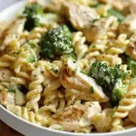 Creamy Rotisserie Chicken Broccoli Pasta