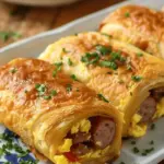 Sausage Egg Breakfast Roll-Ups