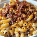 Loaded Bacon Cheeseburger Pasta