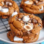 Delicious Pumpkin S’mores Cookies