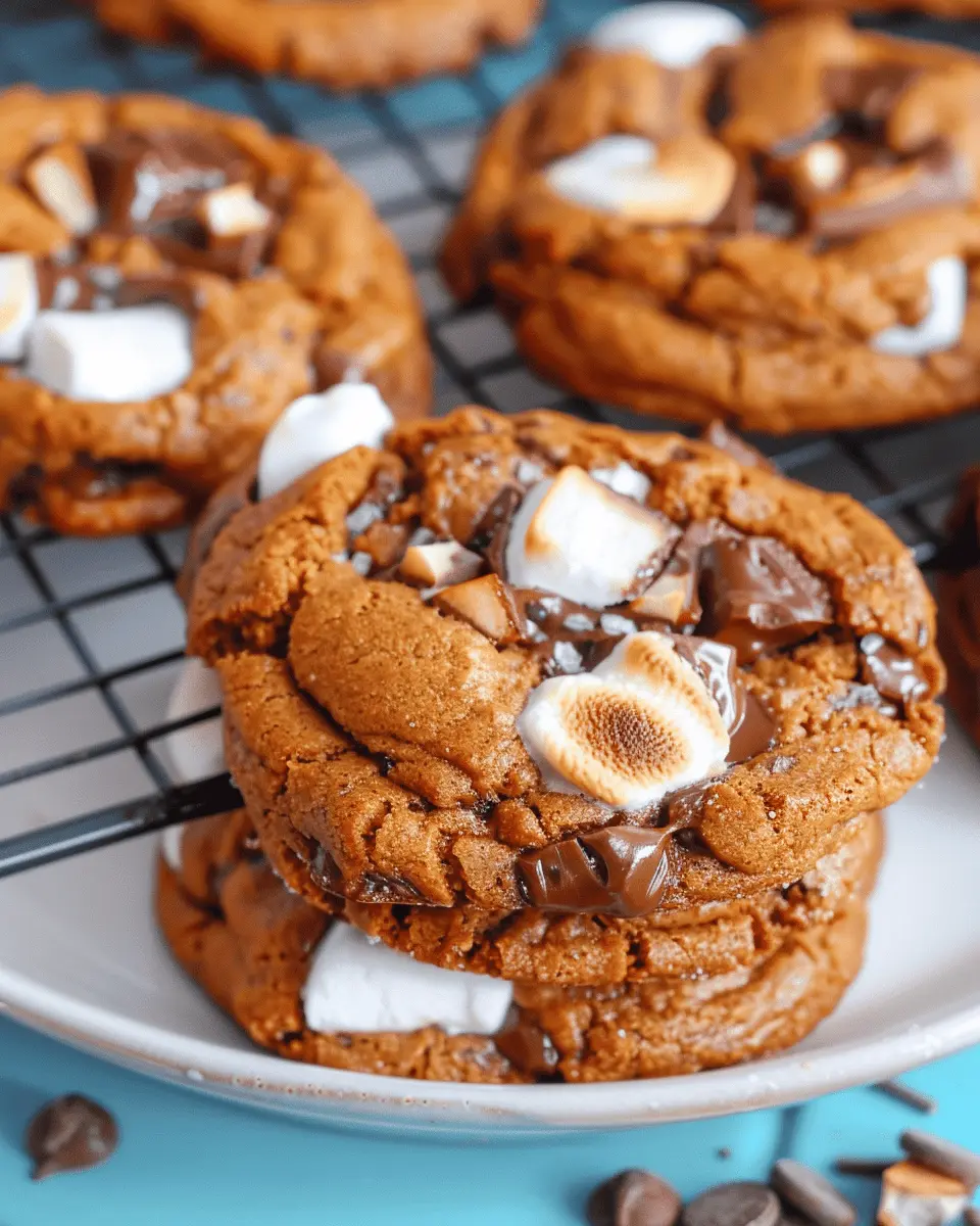 Delicious Pumpkin S’mores Cookies: Easy Fall Treat for All
