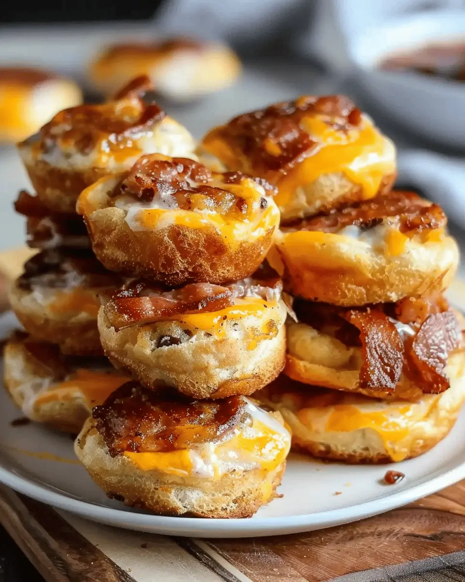 McGriddle Bites: Easy Turkey Bacon and Chicken Ham Delights