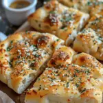 Garlic Parmesan Focaccia Bread