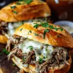 Crock Pot French Dip Sandwiches