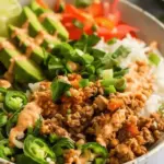 Ground Turkey Rice Bowls