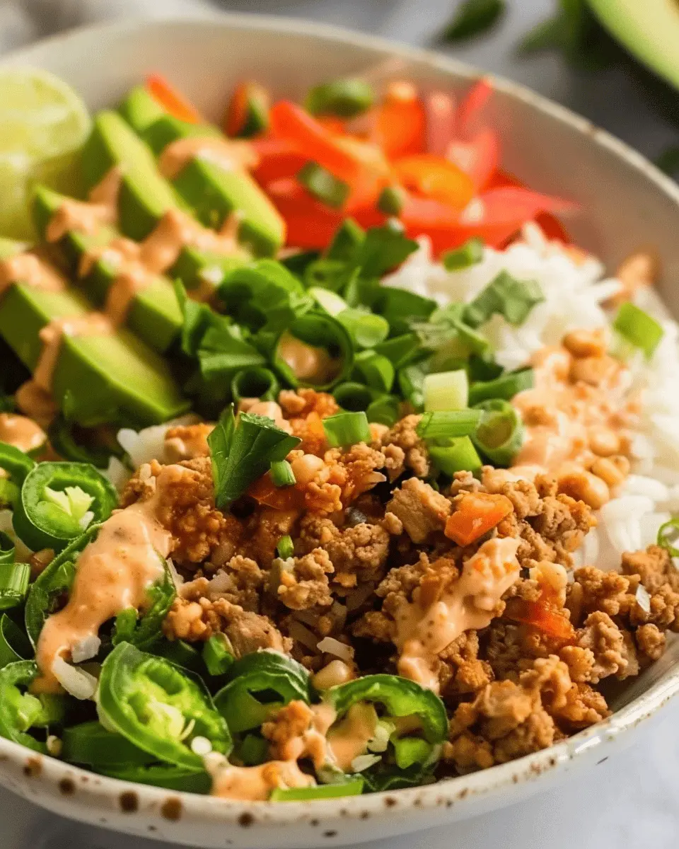 Ground Turkey Rice Bowls: Easy and Wholesome Family Dinner
