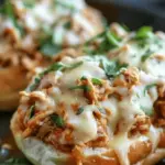 Chicken Alfredo Sloppy Joes