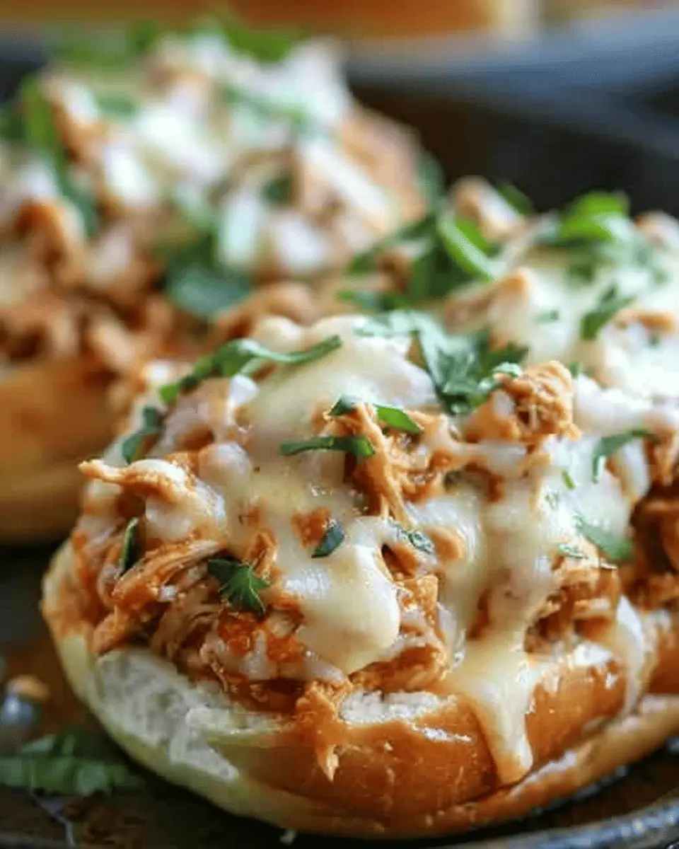 Chicken Alfredo Sloppy Joes: Indulgent Comfort Food Redefined