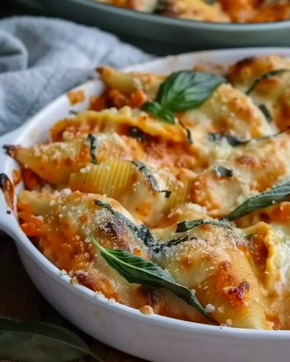 Pumpkin & Gouda Stuffed Shells: Easy Comfort Food Delight