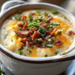 Crockpot Loaded Baked Potato Soup