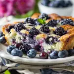Blueberry Cottage Cheese Breakfast Bake