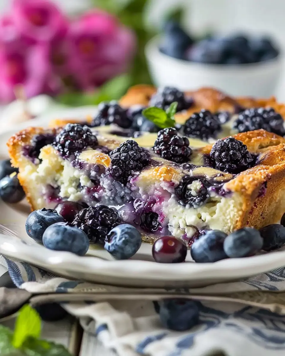 Blueberry Cottage Cheese Breakfast Bake: A Deliciously Easy Twist