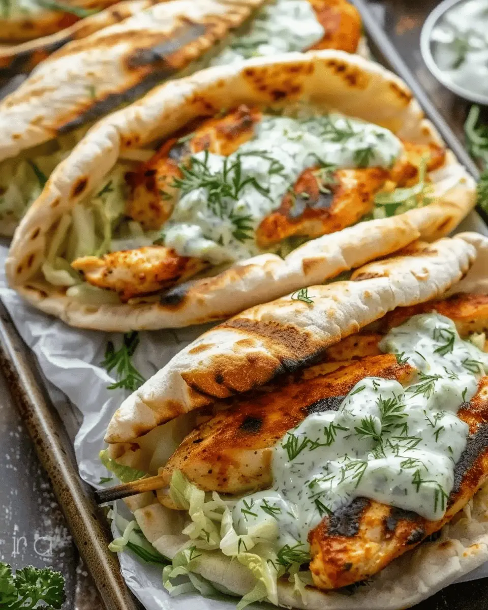 Sheet Pan Chicken Pitas with Herby Ranch: Easy & Flavorful Dinner