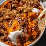Southern Maple Sweet Potato Casserole