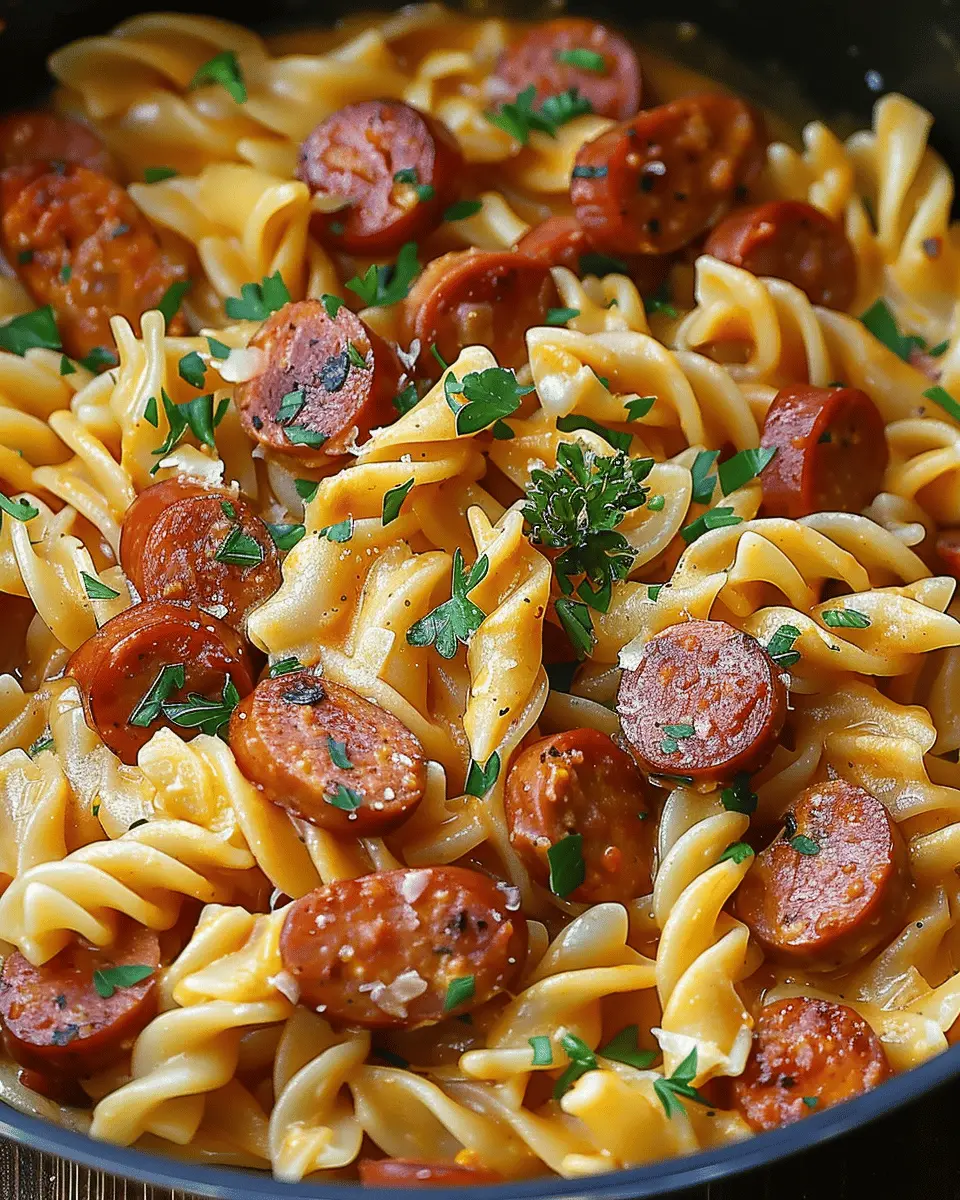 One Pot Kielbasa Pasta: Easy Comfort Food for Busy Nights