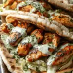 Sheet Pan Chicken Pitas with Herby Ranch