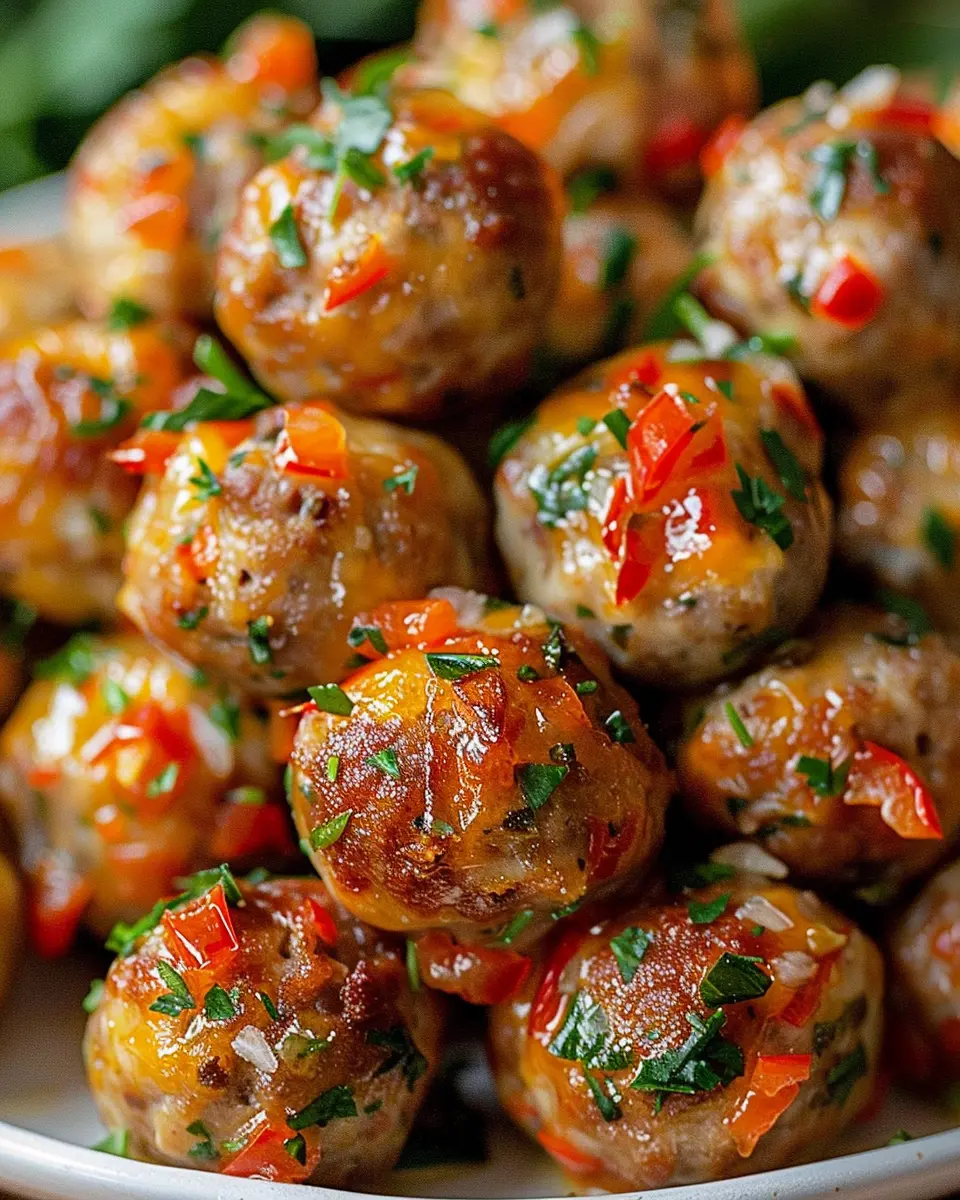 Rotel Sausage Balls: Easy Beef and Turkey Bacon Delight