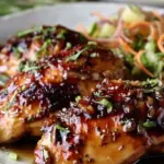Sticky Apple Cider Chicken