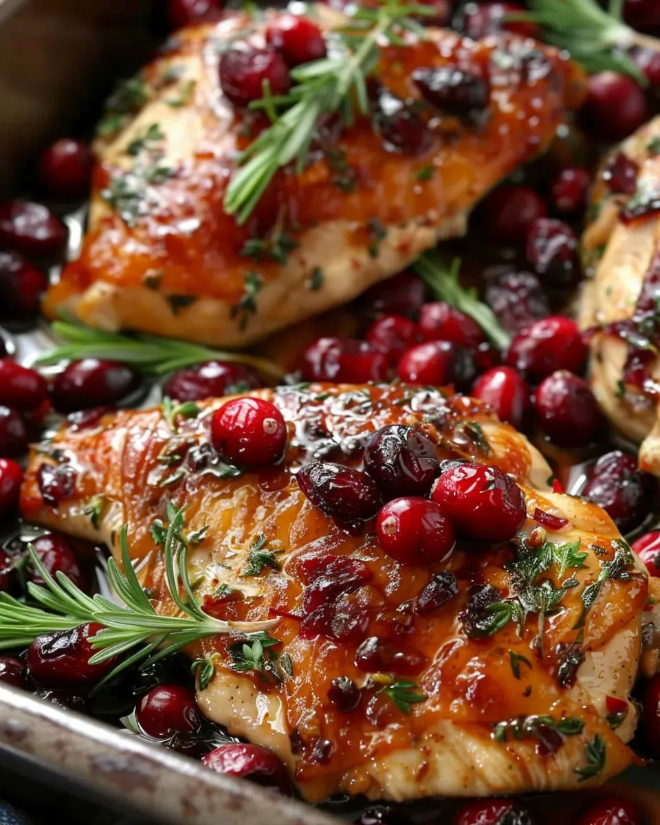 Honey Cranberry Chicken: Easy Recipe for a Flavorful Dinner