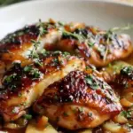 Sticky Apple Cider Chicken