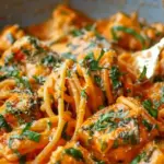 Creamy Tomato Garlic Pasta