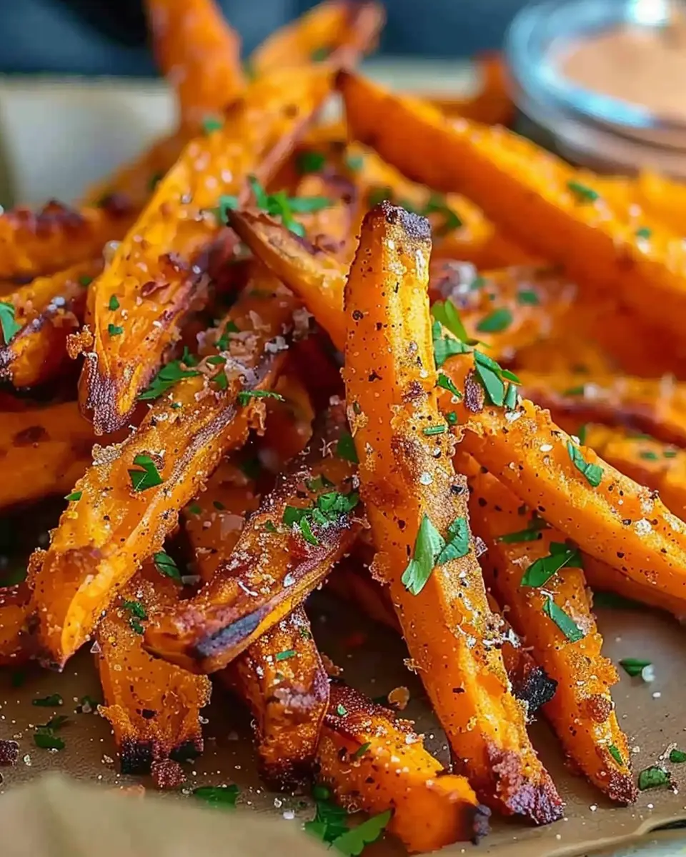 Crispy Oven Baked Sweet Potato Fries: Easy Homemade Delight