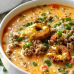 Easy Cheeseburger Soup