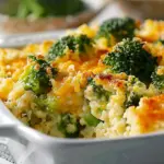 Broccoli Cheese Rice Casserole