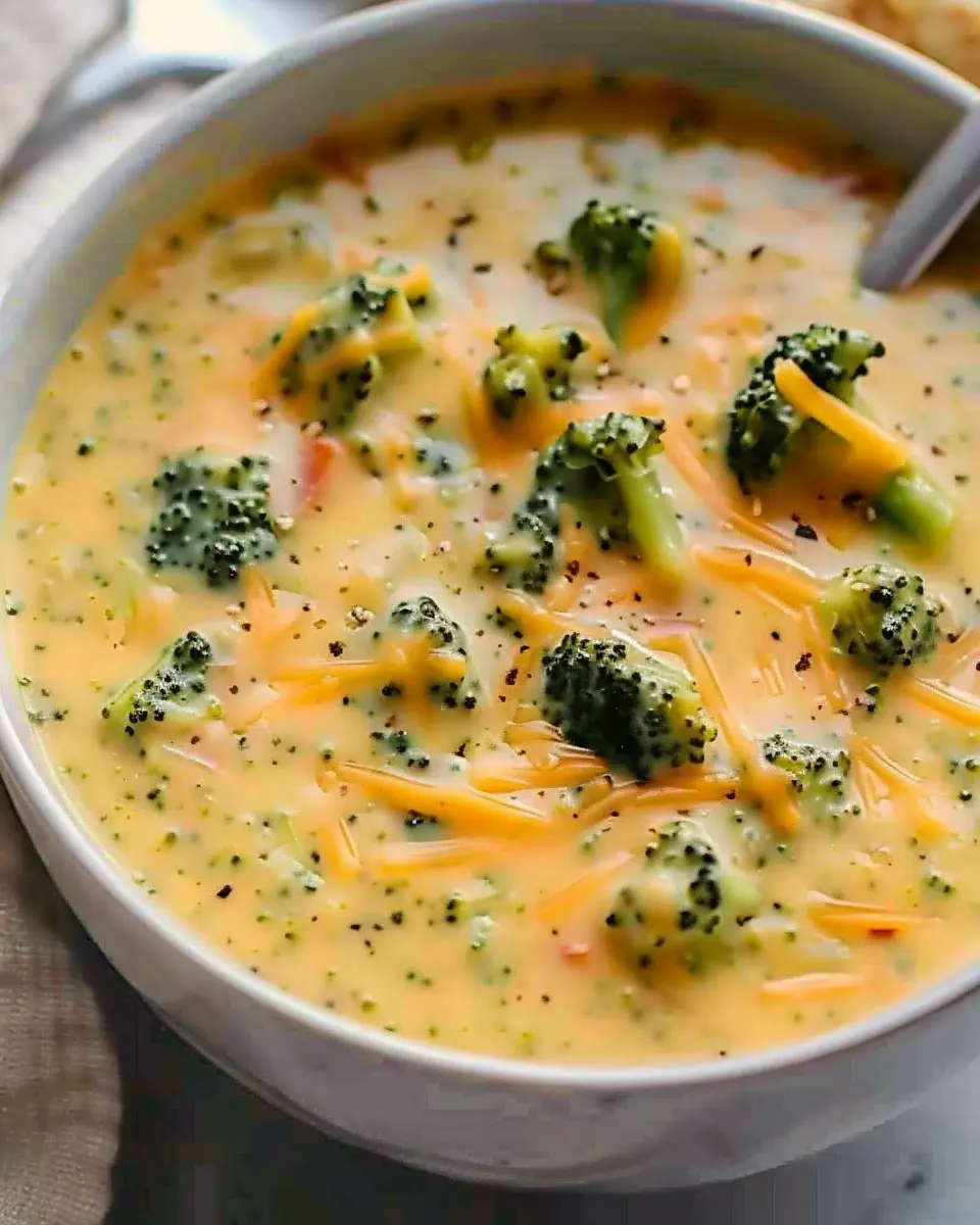 Cheddar Broccoli Soup: The Best Comfort Food You’ll Love