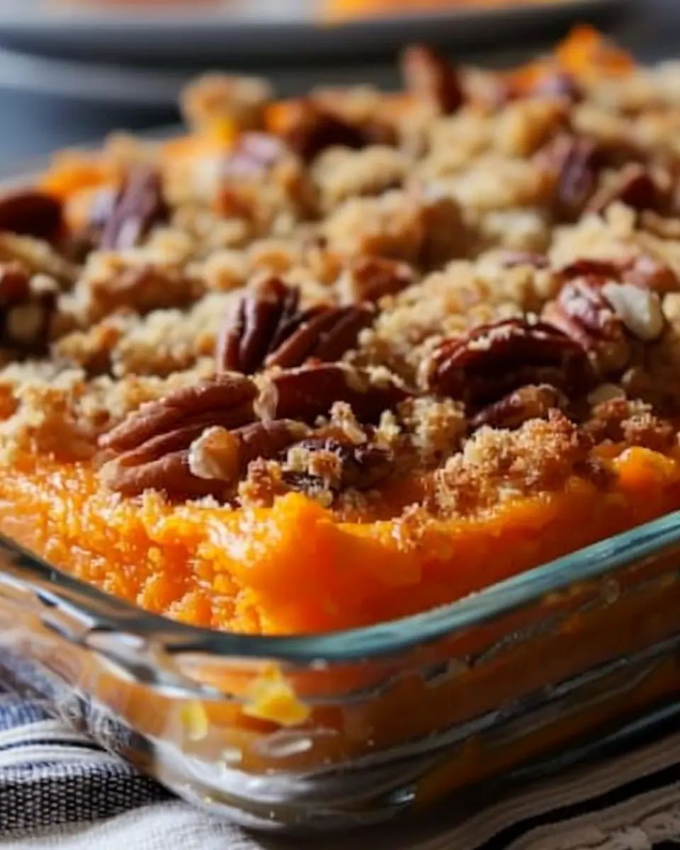 Sweet Potato Casserole: Easy Comfort Food with Turkey Bacon Twist