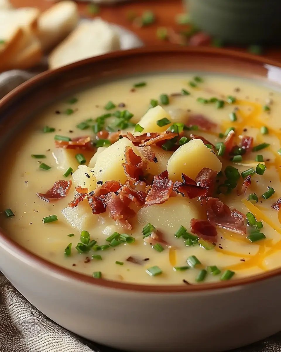 Ultimate Outback Steakhouse Potato Soup with Turkey Bacon Bliss
