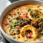 Easy Cheeseburger Soup