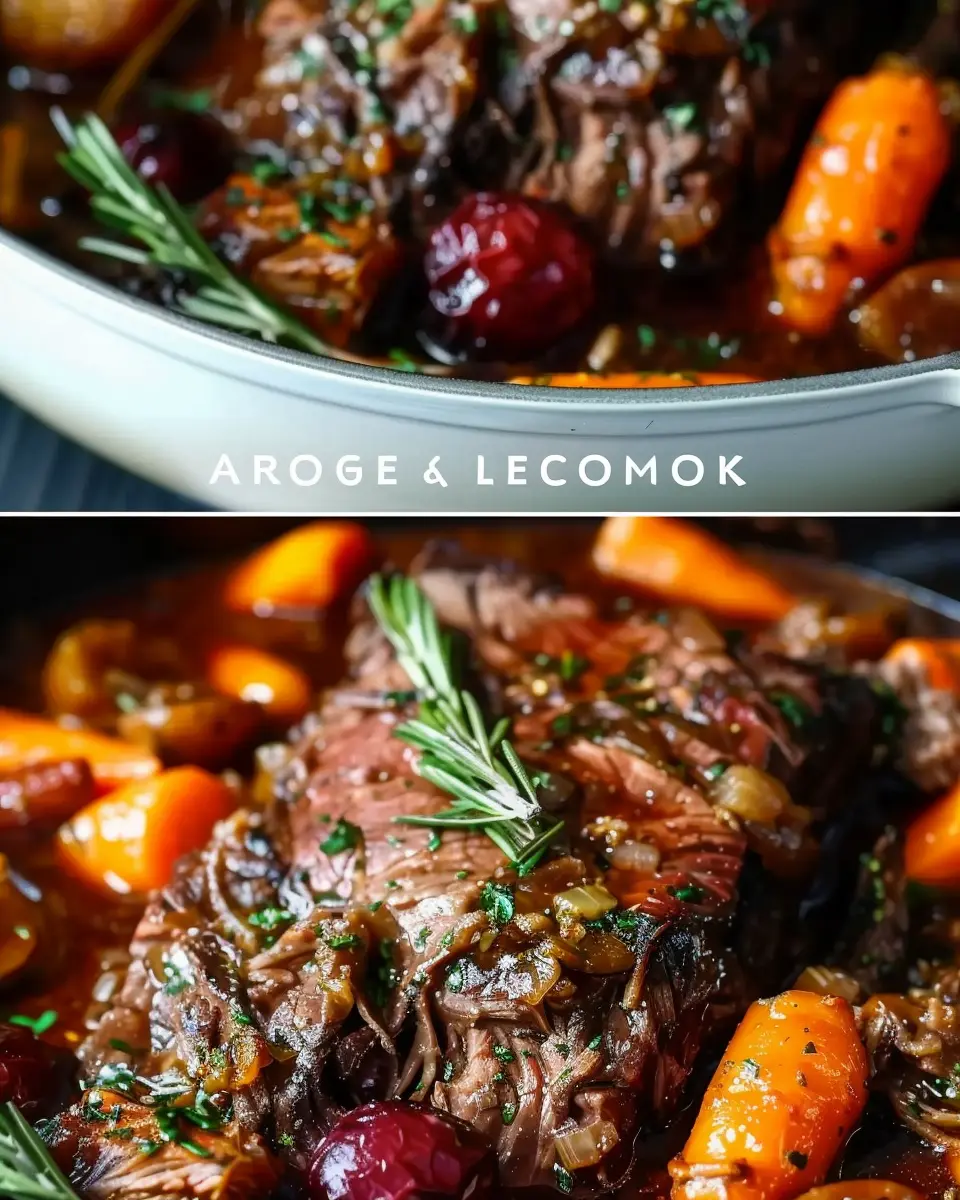 Slow-Braised Beef Roast: A Tender Indulgence for Home Cooks