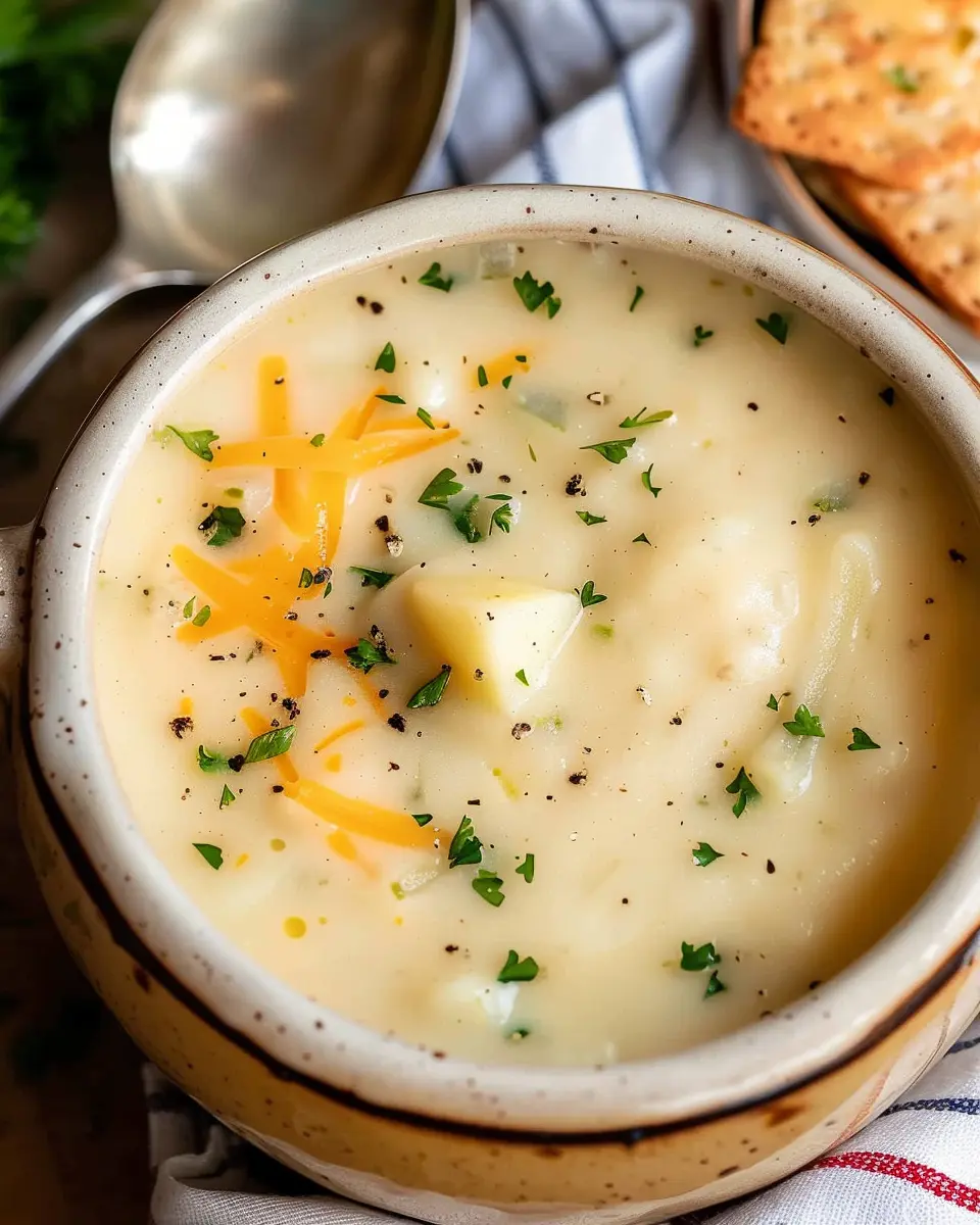 Potato Soup Recipe: Easy Creamy Delight with Turkey Bacon and Chicken Ham