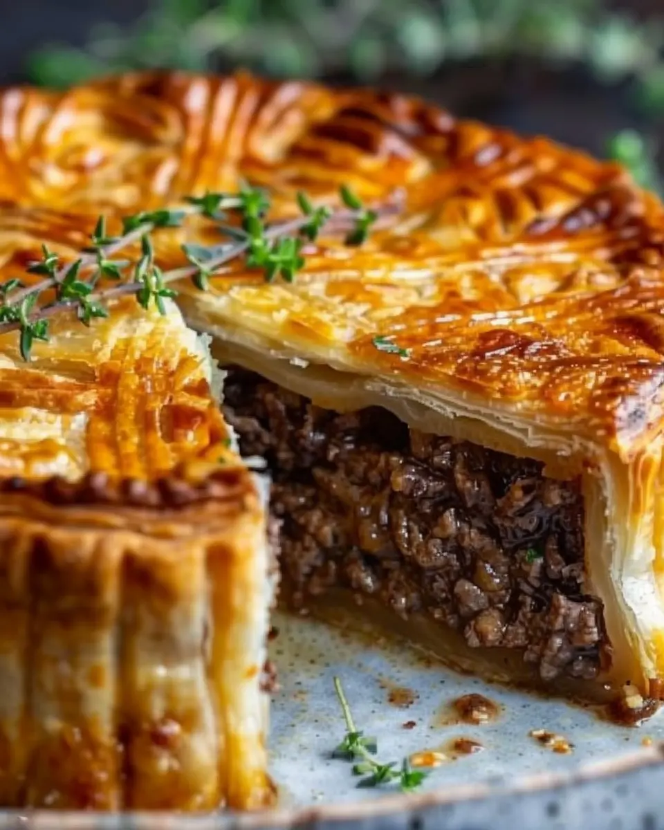 Quebec-Style Beef Tourtière: A Juicy Twist with Turkey Bacon