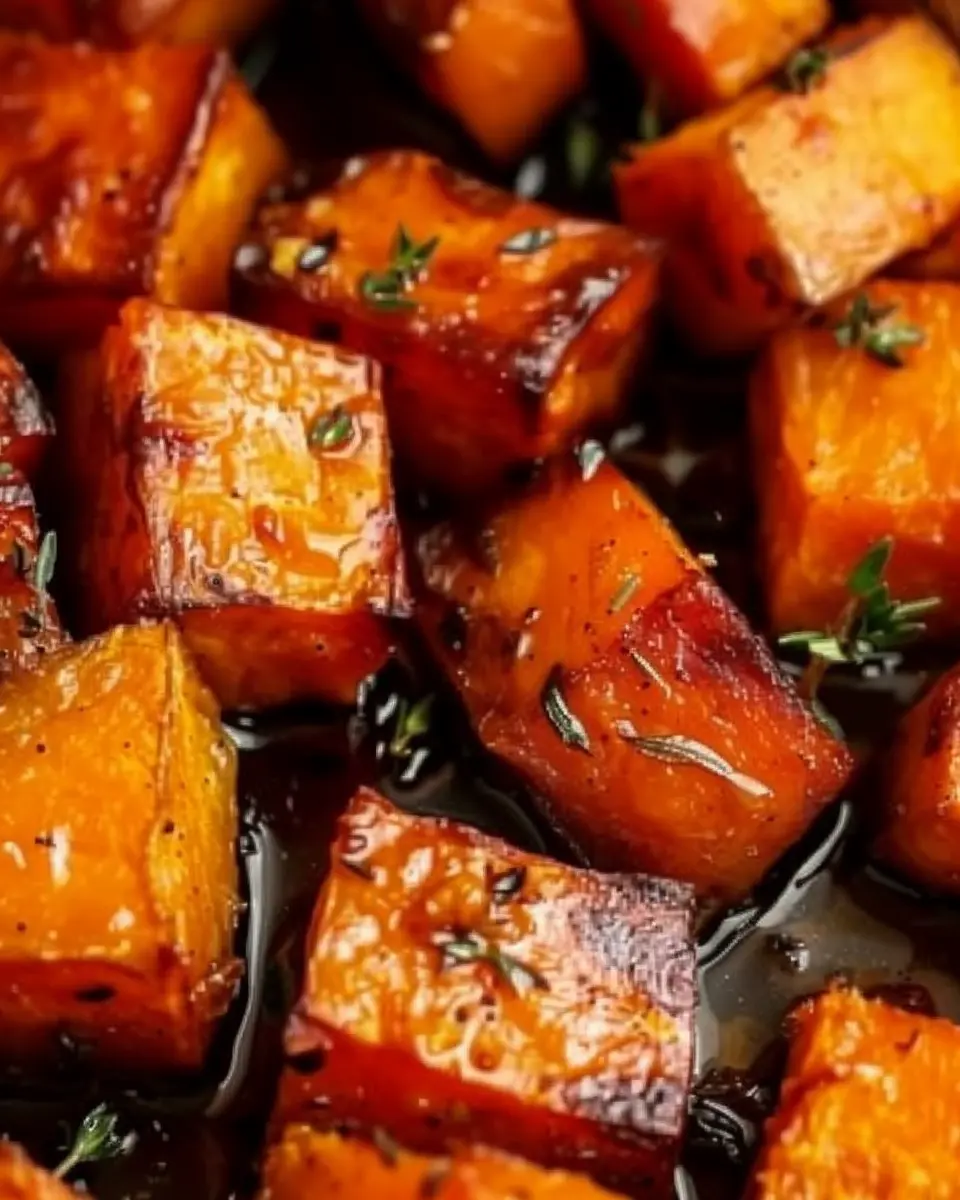 Honey Roasted Sweet Potatoes