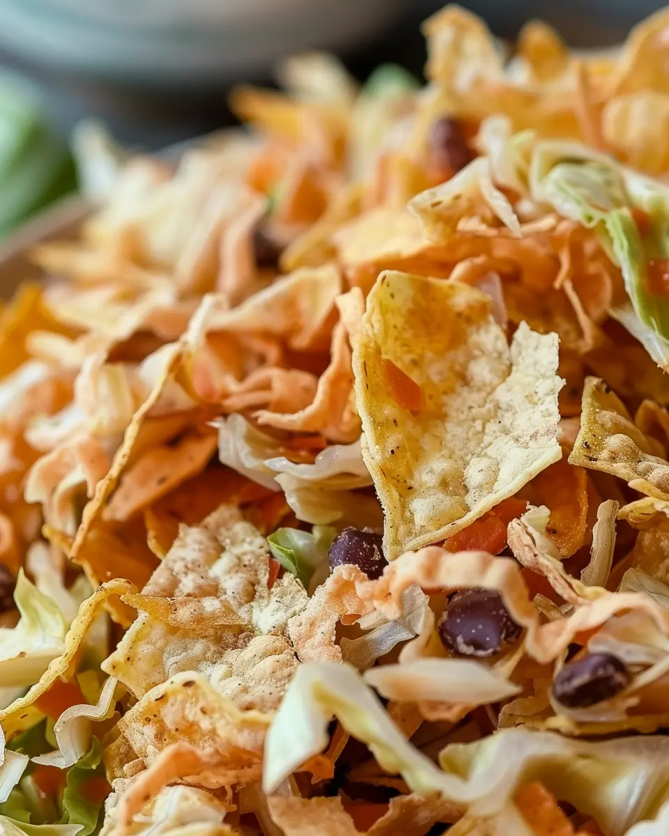 Frito Cowboy Cabbage: Easy Comfort Food with Turkey Bacon and Chicken Ham