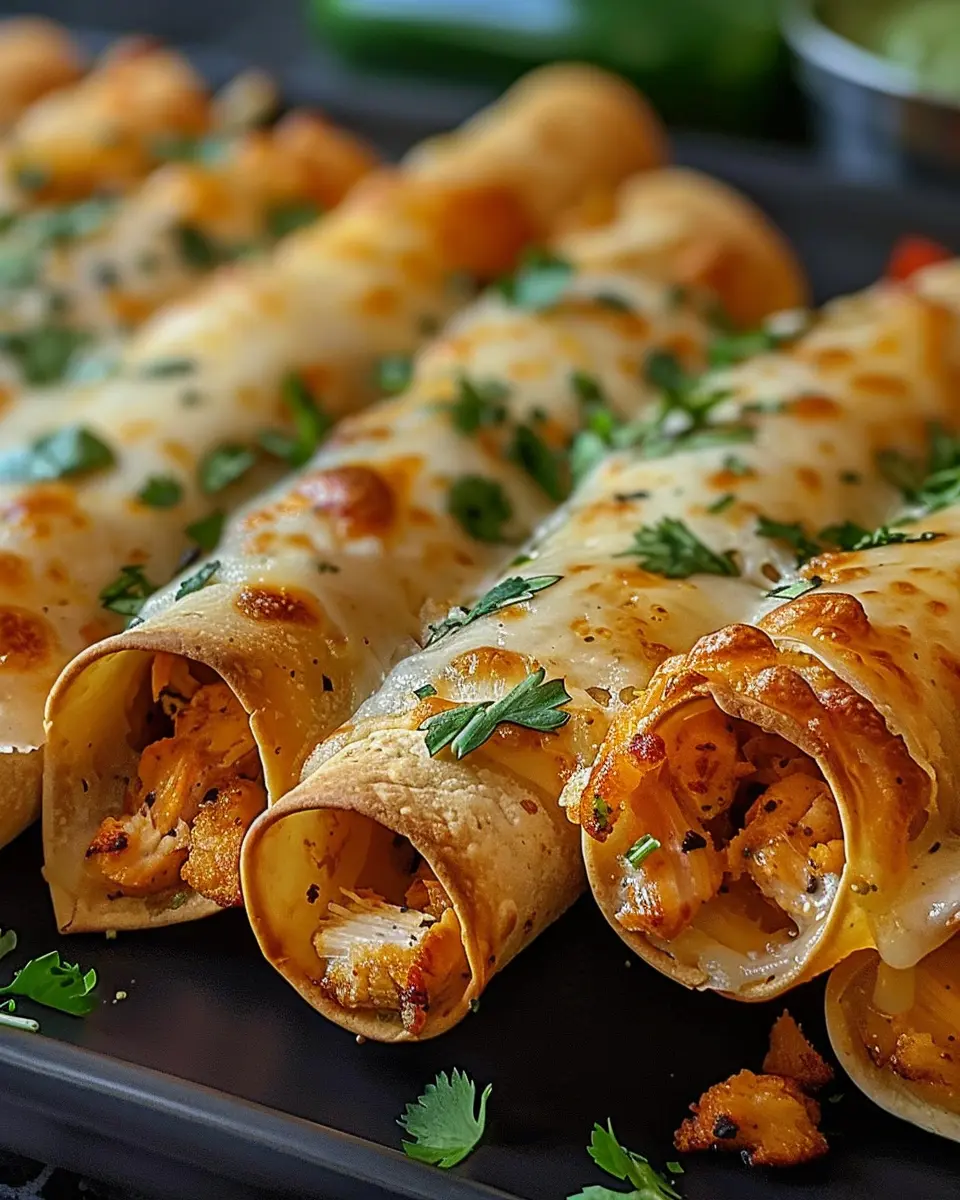 Crispy Chicken Taquitos: Easy Homemade Perfection for Everyone