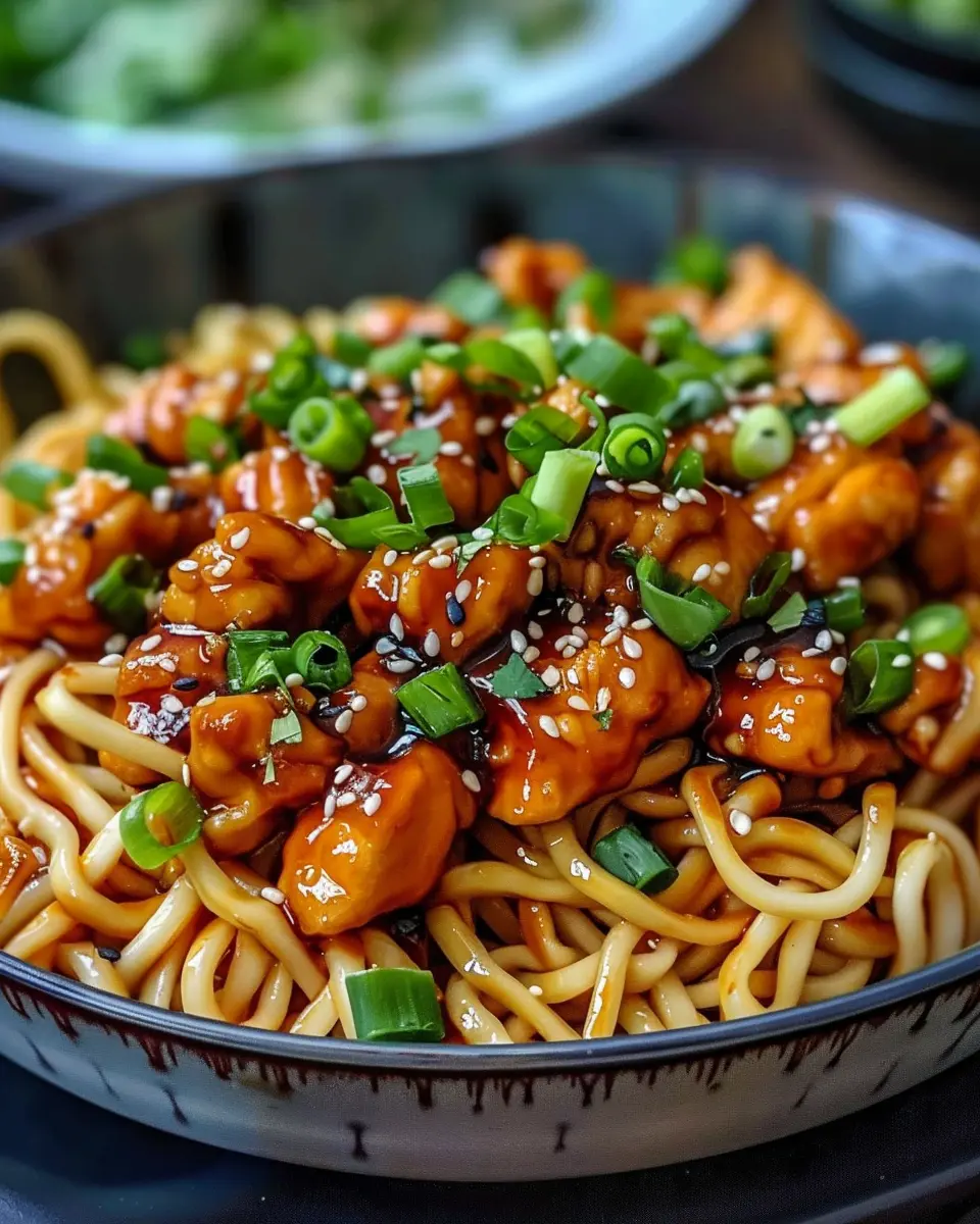 Sticky Garlic Chicken Noodles: The Easy Indulgence You’ll Love