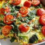 High-Protein Veggie Bake