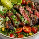 Cilantro Lime Steak Bowls