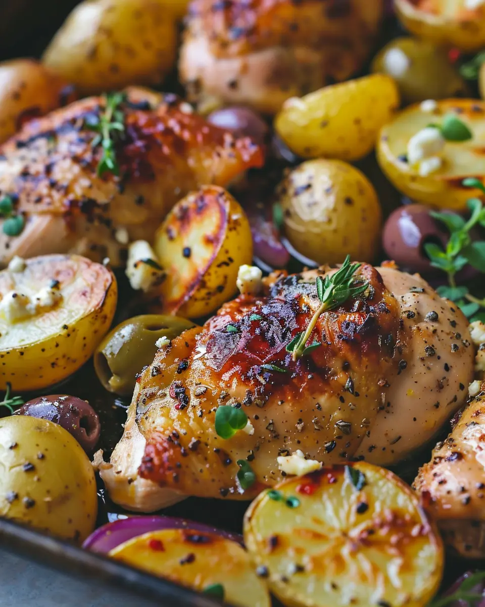 Sheet Pan Lemon Balsamic Chicken: Easy, Flavorful Dinner Delight