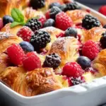 Berry Croissant Breakfast Bake