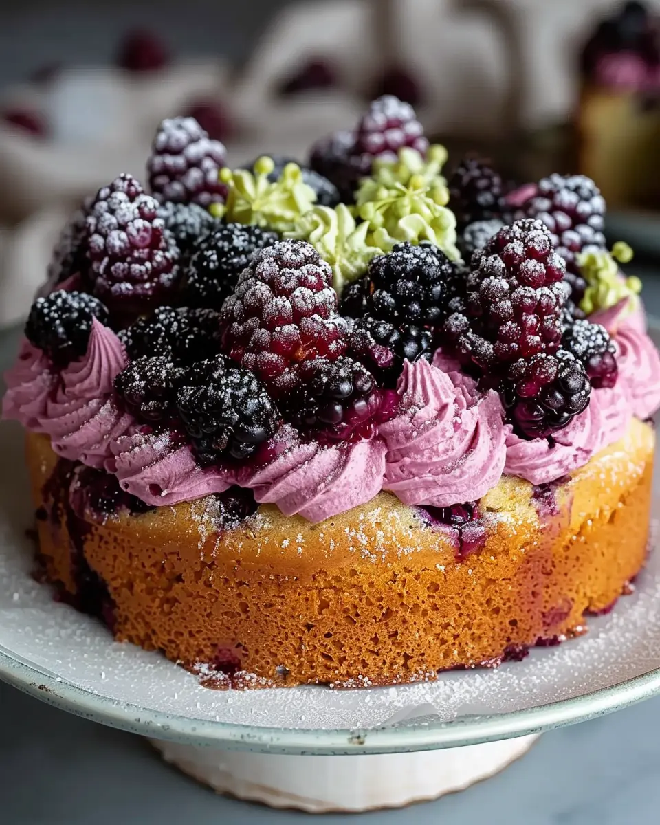 Blackberry Olive Oil Cake: The Best Easy Dessert You’ll Love