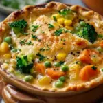 Veggie Pot Pie Soup