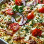 Dump-and-Bake Chicken Tzatziki Casserole