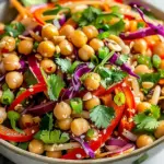 Crunchy Thai Chickpea Salad