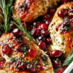 Honey Cranberry Chicken Bake